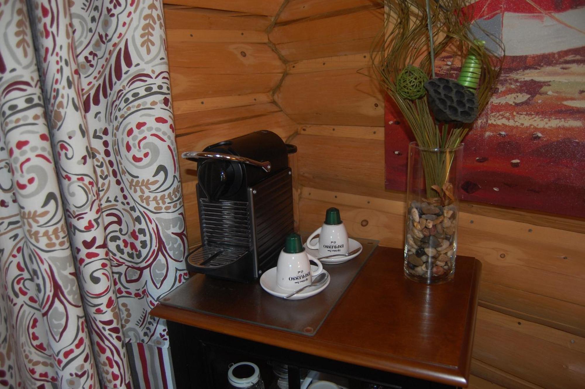 Domaine Le Bostonnais - Le Village En Bois Rond La Tuque Kamer foto